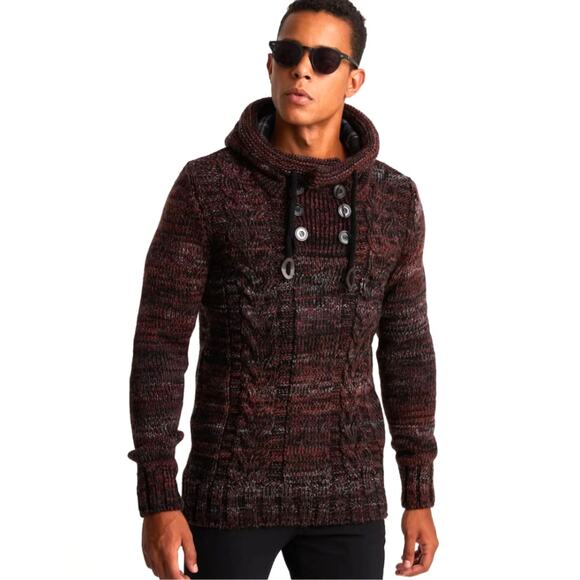 Leif Nelson Purple/Red Sweater | Size 3XL - Picture 8 of 13